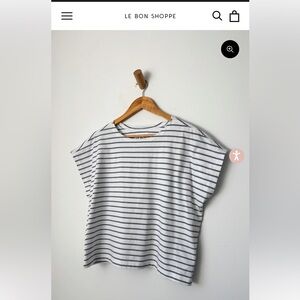 NWT Le Bon Shoppe Cherie Tee M/L